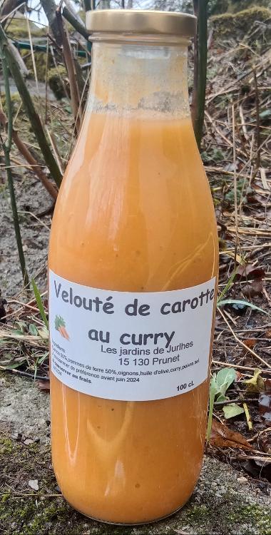 Soupe carotte au curry