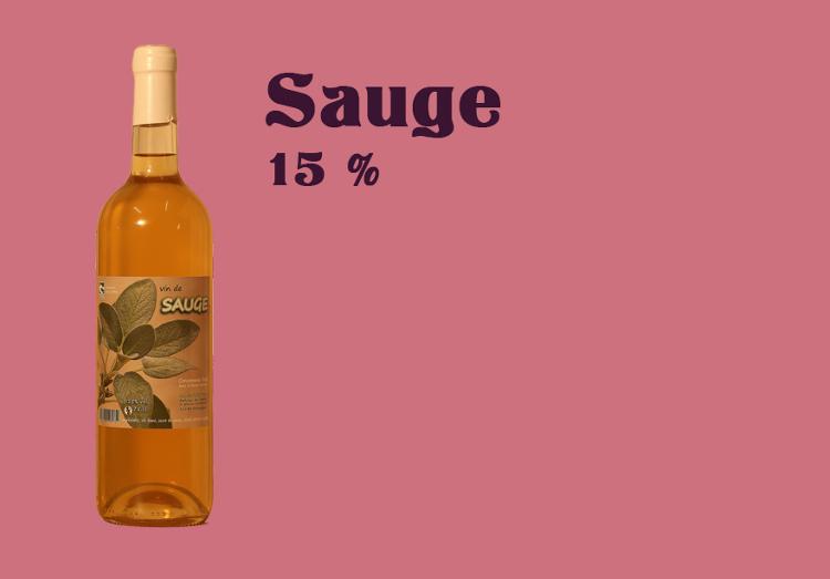 Vin de Sauge - Alcool 15% - 75 cl