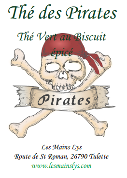 Thé des Pirates, Thé Vert au Biscuit épicé