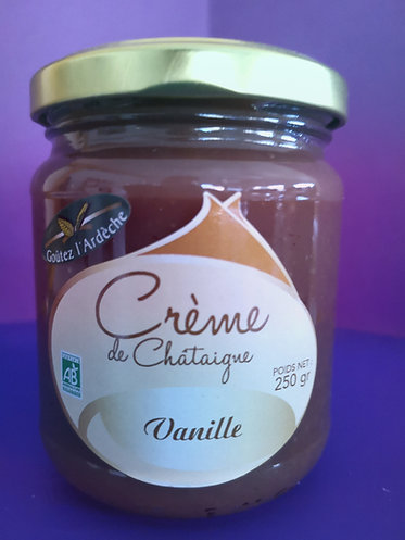 Crème de châtaigne vanille 250 gr