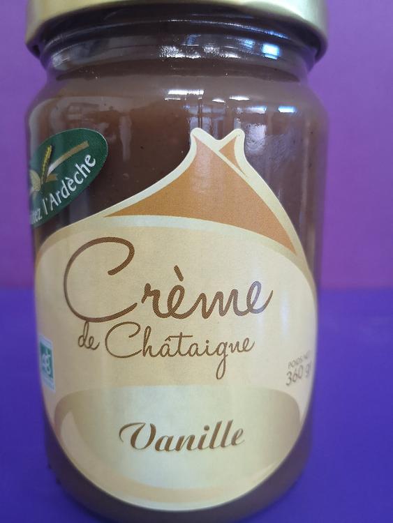 Crème de châtaigne vanille 360 gr