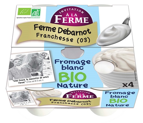 Fromage blanc Nature 4x100g