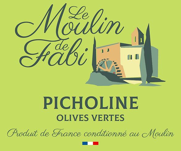 Olives Picholines Vertes 550g.