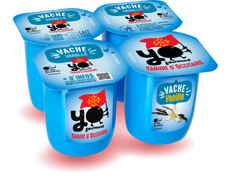 Yaourt Vache Vanille x4