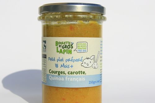 Courges, carottes, quinoa - dès 18 mois