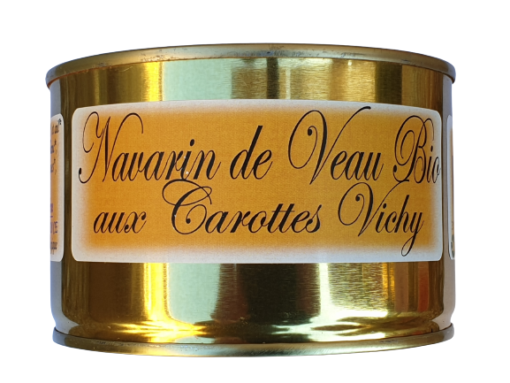 Navarin de veau Bio aux carottes Vichy - 450 g