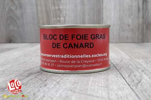 Bloc de foie gras 120g