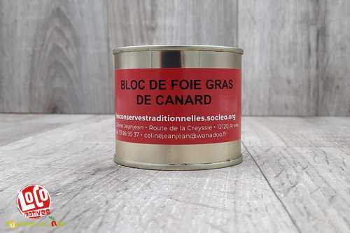 Bloc de foie gras 190g