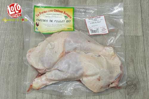 Cuisse de poulet bio x2