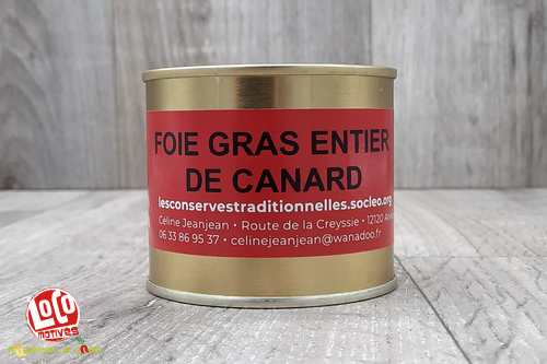 Foie gras entier 190g - Boîte