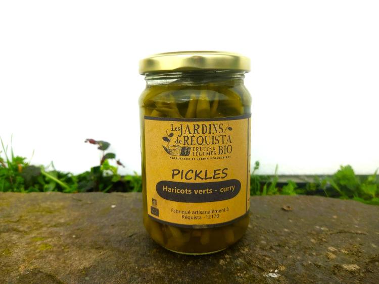 Pickles "Haricots verts-curry"