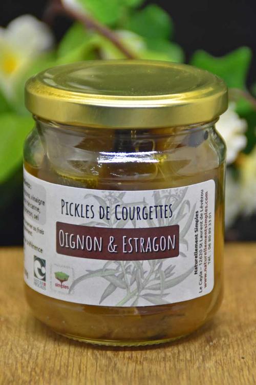 Pickles de Courgettes "Oignon & Estragon"