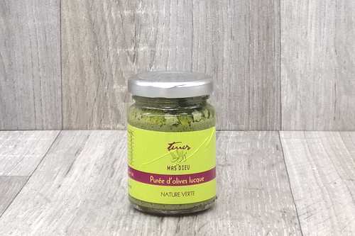 Purée d'olives vertes