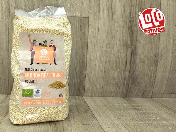 NOUVEAU Quinoa blanc  paquet 500gr