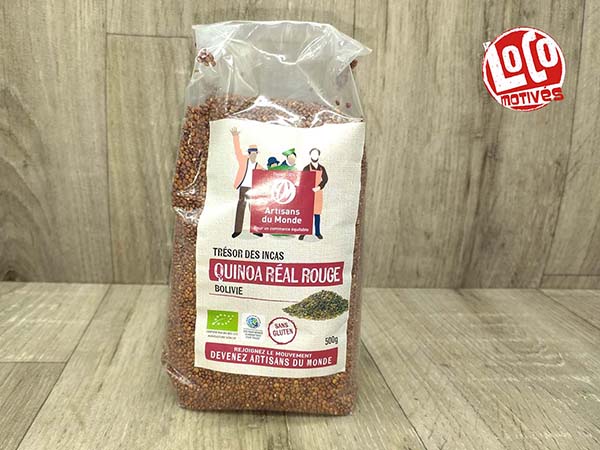 NOUVEAU Quinoa rouge paquet 500gr