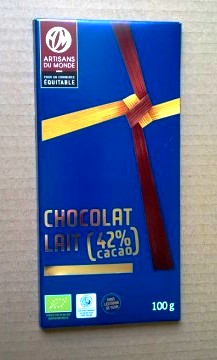 PROMO !!  Chocolat au lait (42% cacao)