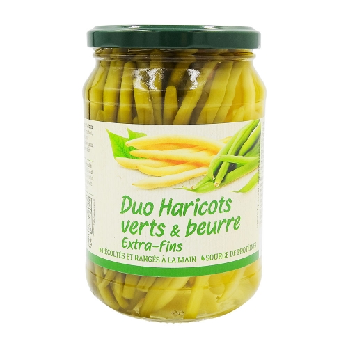 Duo Haricots verts et beurre extra-fins Bio