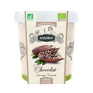 Crème glacée Chocolat AQUIBIO