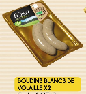 2 Boudins blancs volaille