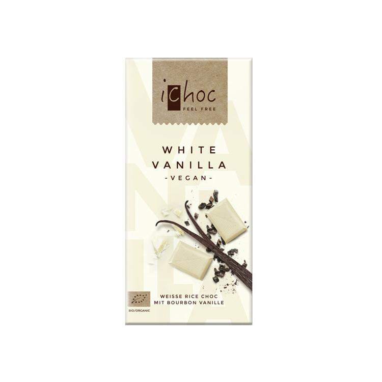 Tablette chocolat Blanc vanille VEGAN