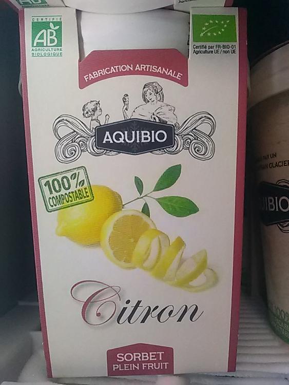 Sorbet Citron AQUIBIO