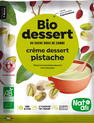 Bioflan Crème Dessert Pistache