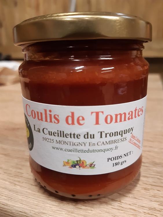 Coulis de tomates (180 gr)