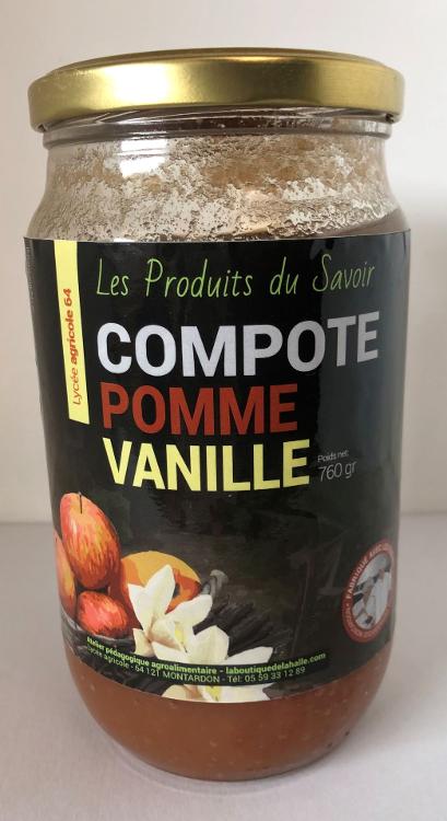 Compote pomme / vanille 760g