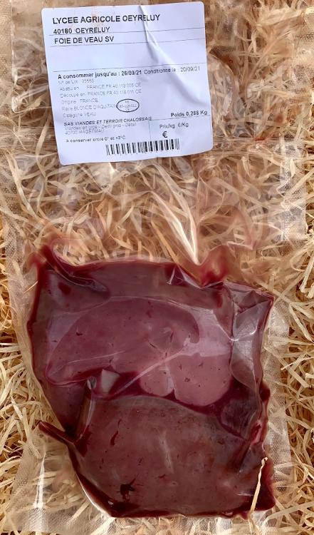 Foie de Veau (2 tranches - 2 x 125g)