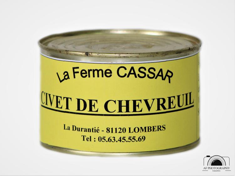 Civet de Chevreuil