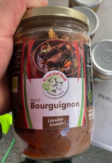 Boeuf bourguignon - 2 personnes (600 gr)