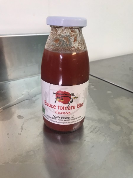 Sauce tomates cumin - 250 gr