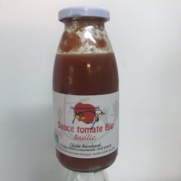 Sauce tomates basilic - 250 gr
