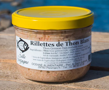 rillettes de thon blanc germon - 400g
