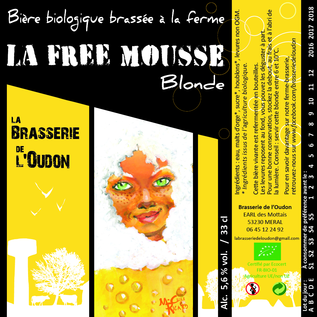 La Free Mousse Blonde 75 cl