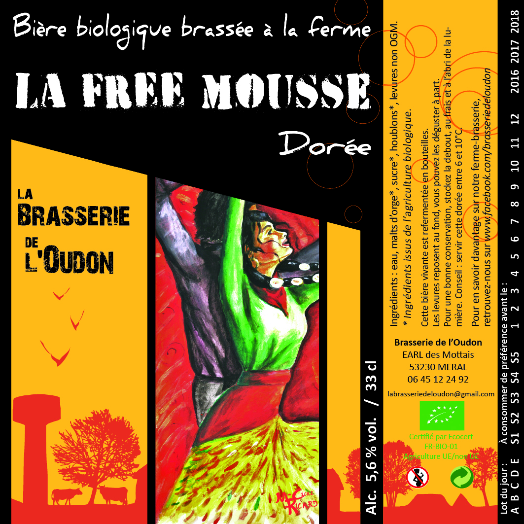 La Free Mousse Dorée 33 cl