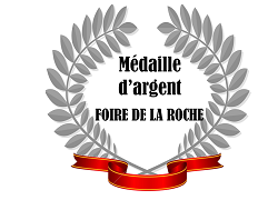 Médaille d'argent - Foire de la Roche - mars 2016