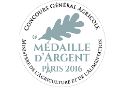 Médaille d'argent au concours agricole - février 2016