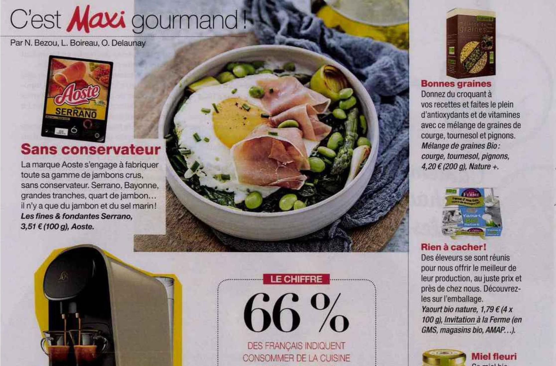 Article - Maxi Gourmand