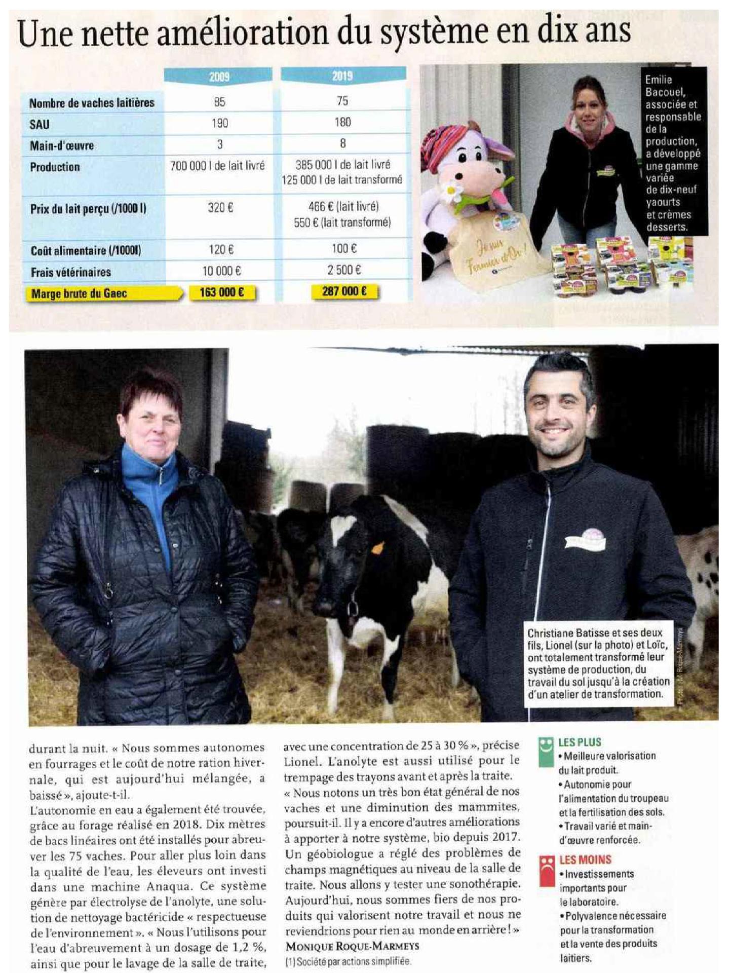 Article - La France agricole