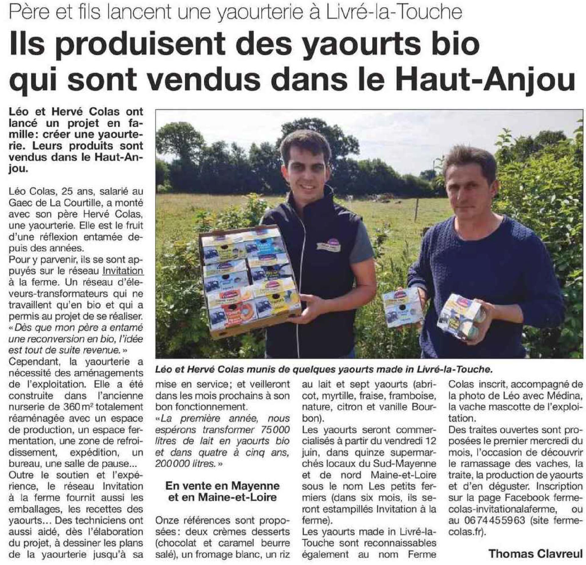 Article - Haut-Anjou