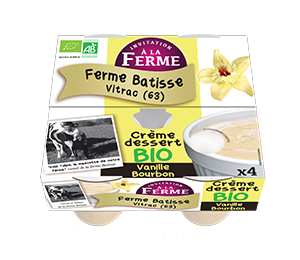Crème dessert vanille - Ferme Batisse