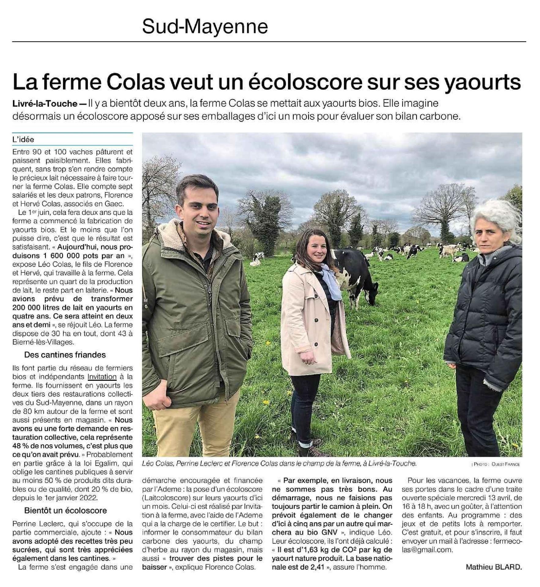 Article - Ouest France