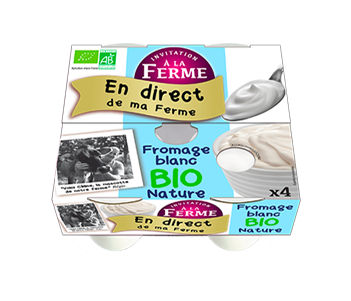 Fromage blanc Bio et Fermier