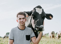 Léo de la ferme Colas : plus de  200 000l de lait transformés au bout de 2 ans