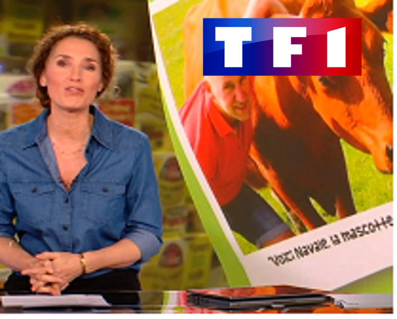 Invitation à la Ferme  et les p'tits Korrigans au JT de TF1 - 17/02/23