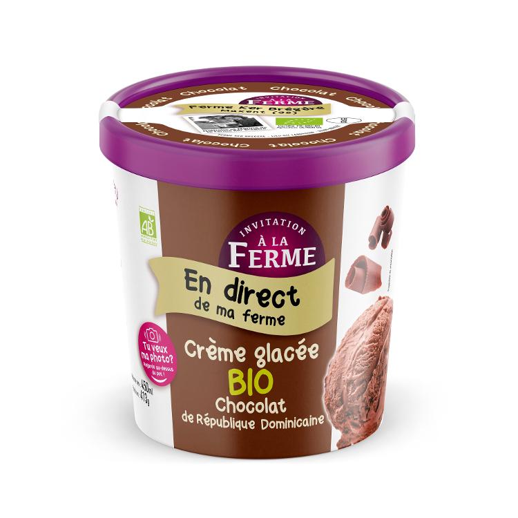 Crème glacée Bio Chocolat de Saint-Domingue