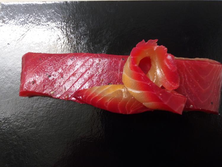 Pavé de saumon gravlax