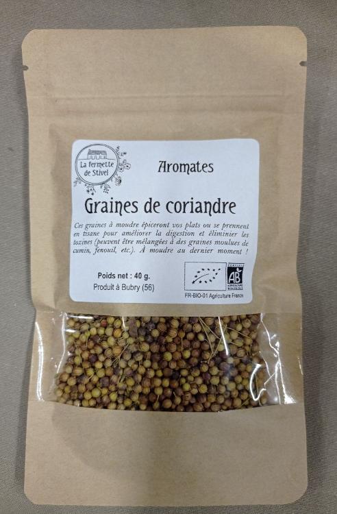Aromates - Coriandre (graines)