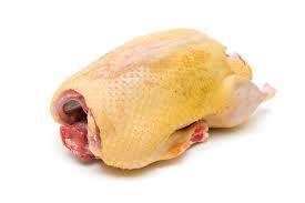 Canard entier ( éviscéré et gésier )